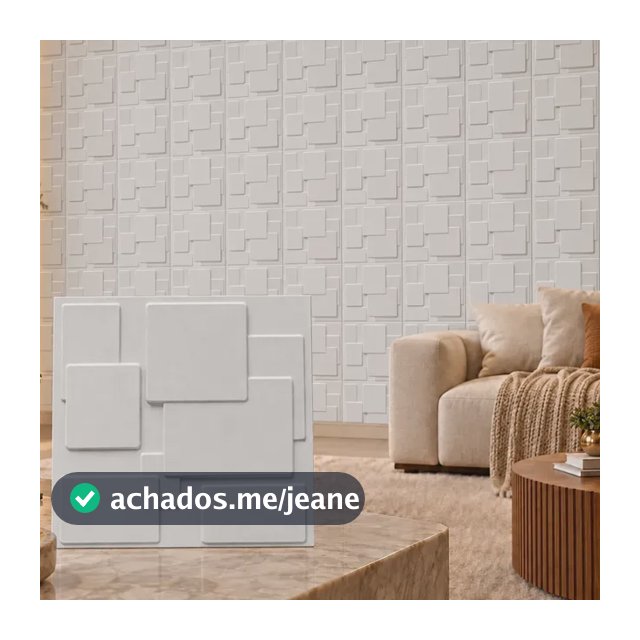 50 Placas Revestimento De Parede Pvc 3d 25x25 Cm