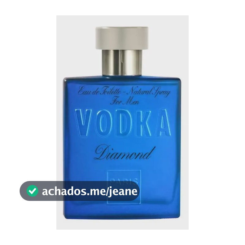 Perfume Vodka Diamond Paris Elysees Masculino Intense 100ml