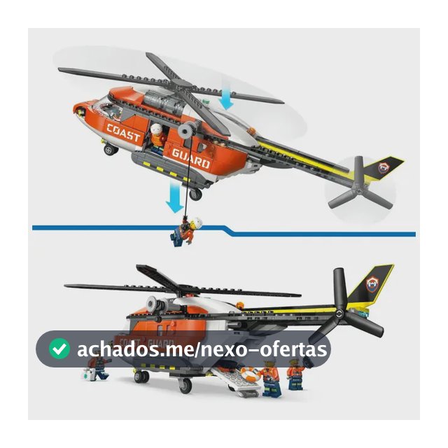 Lego City Helicóptero da Guarda Costeira 60503