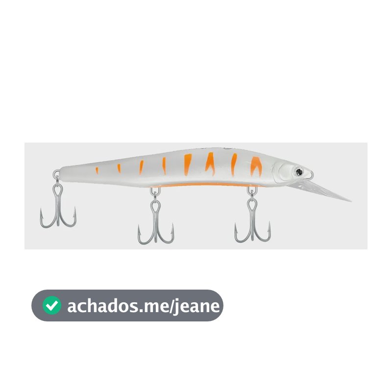Isca Artificial Nakamura Saru 110 +1 - 11cm 17g Slow Sinker Opaca Orange Tiger