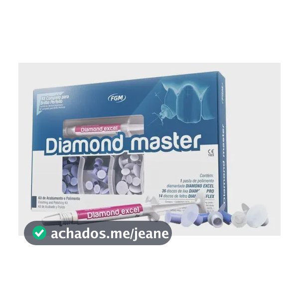Kit De Acabamento E Polimento Diamond Master - Fgm