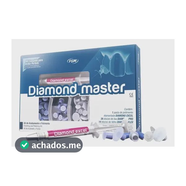 Kit De Acabamento E Polimento Diamond Master - Fgm