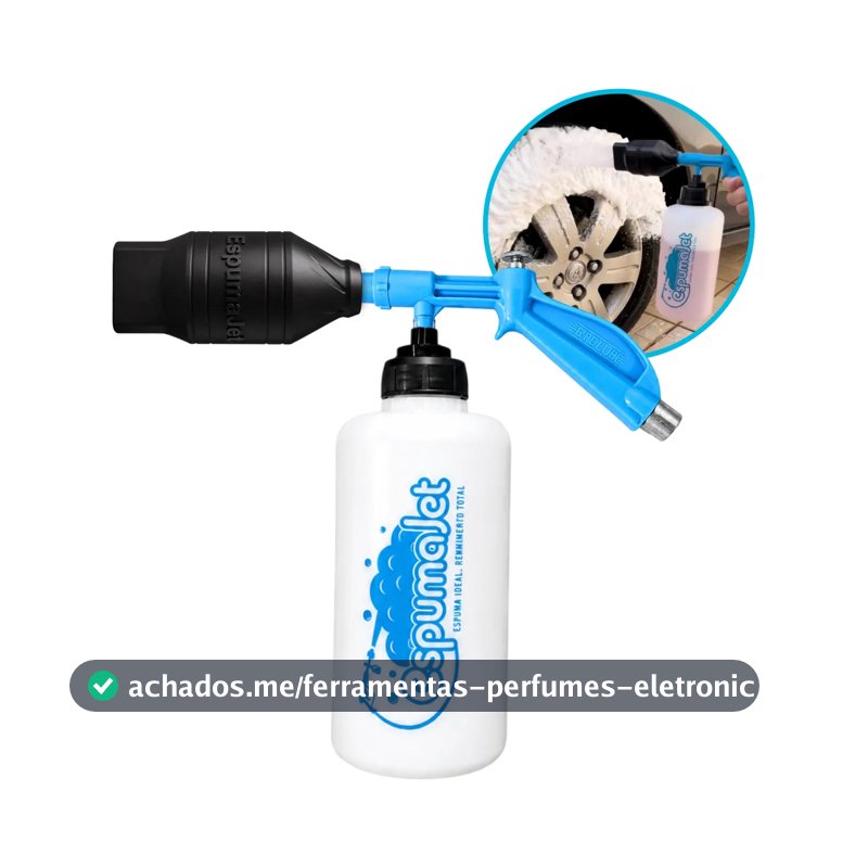 Kit 12 Unidades Espumajet Gerador De Espuma Compressor De Ar