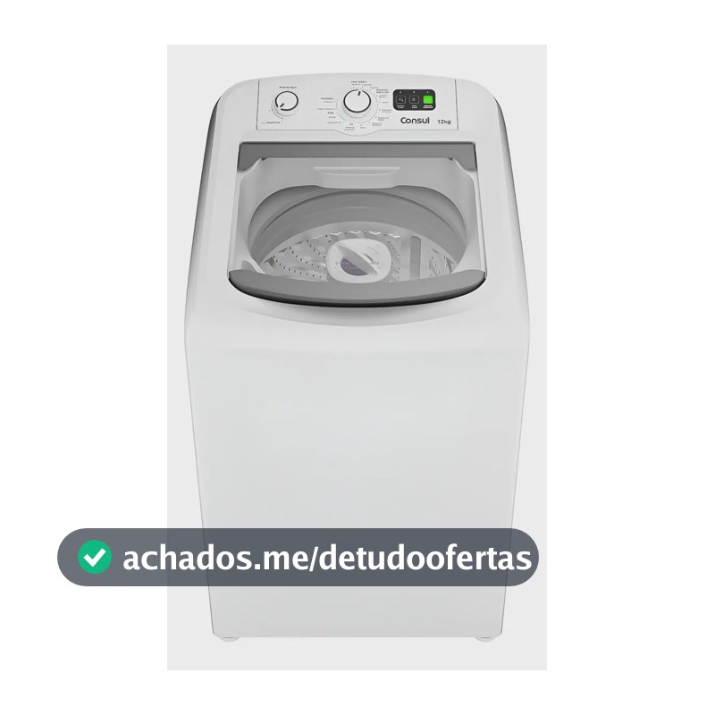 Máquina De Lavar Automática Consul Hasta 12kg Branco
