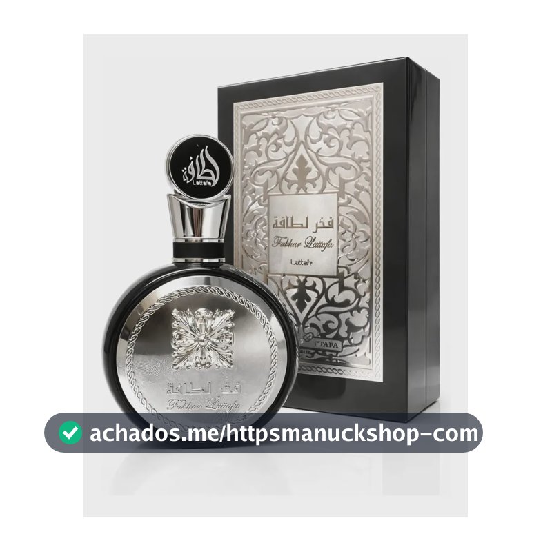 Perfume Árabe Fakhar Black Lattafa 100ml Edp Masculino