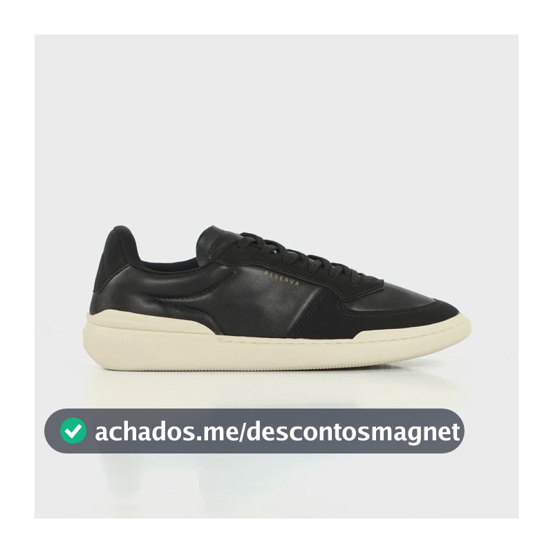 Tênis Reserva Go Horizon Social Casual Elegante Trabalho Preto 38 Br