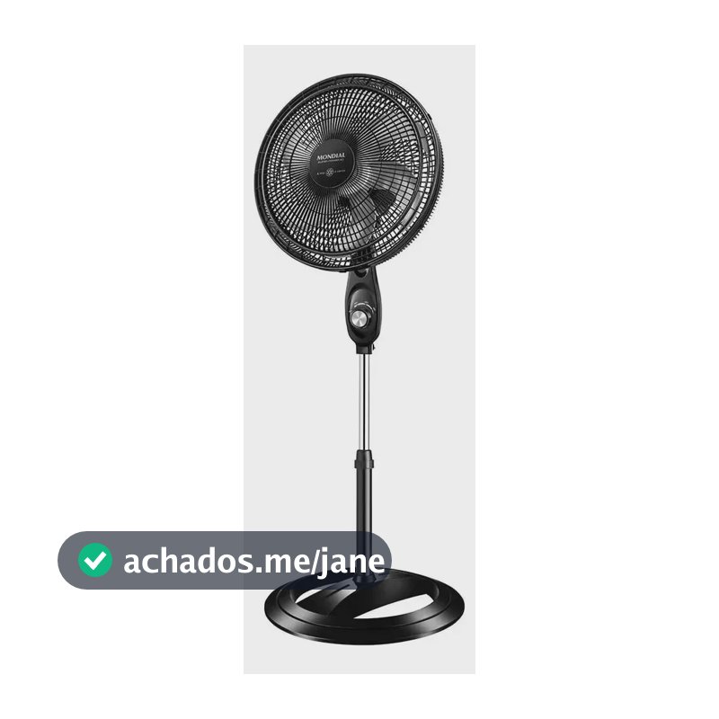 Ventilador de Coluna 40cm Super Power VSP40C 6 Pás 3 Velocidades Mondial 127v