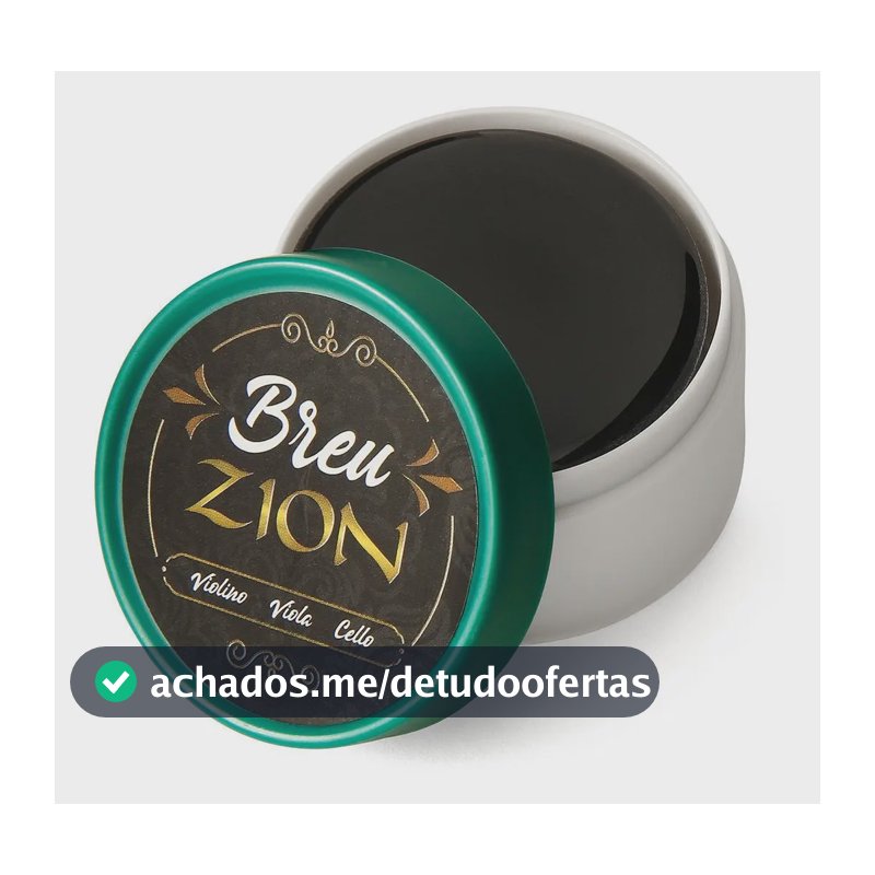 Breu Escuro Zion Redondo Para Violino Viola Violoncelo