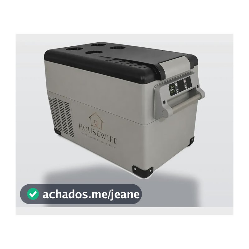 Geladeira Portátil 35l Automotiva Compressor 12v/24v Bivolt 127/220v