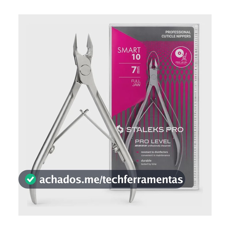 Alicate De Cutícula Profissional Staleks Smart 10 Ns-10-7
