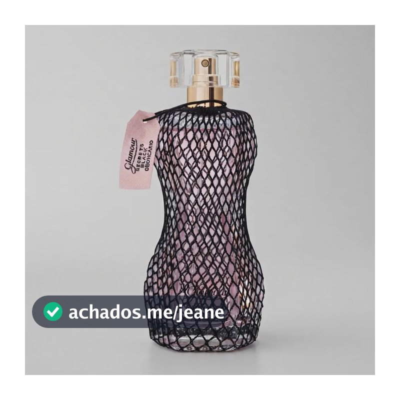 Boticário Glamour Secrets Black Deo Colônia 75ml