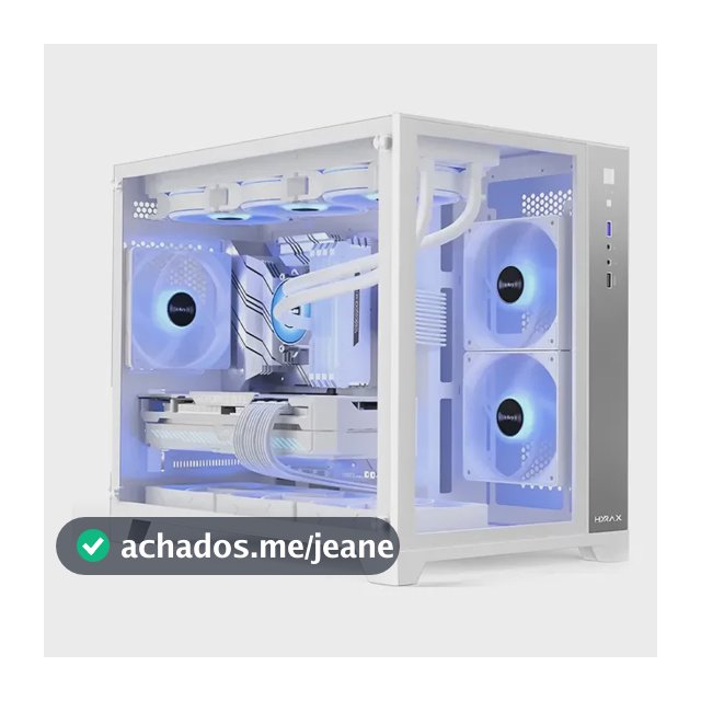 Gabinete Gamer Hyrax, Hgb710, Mini Tower - Vidro Temperado