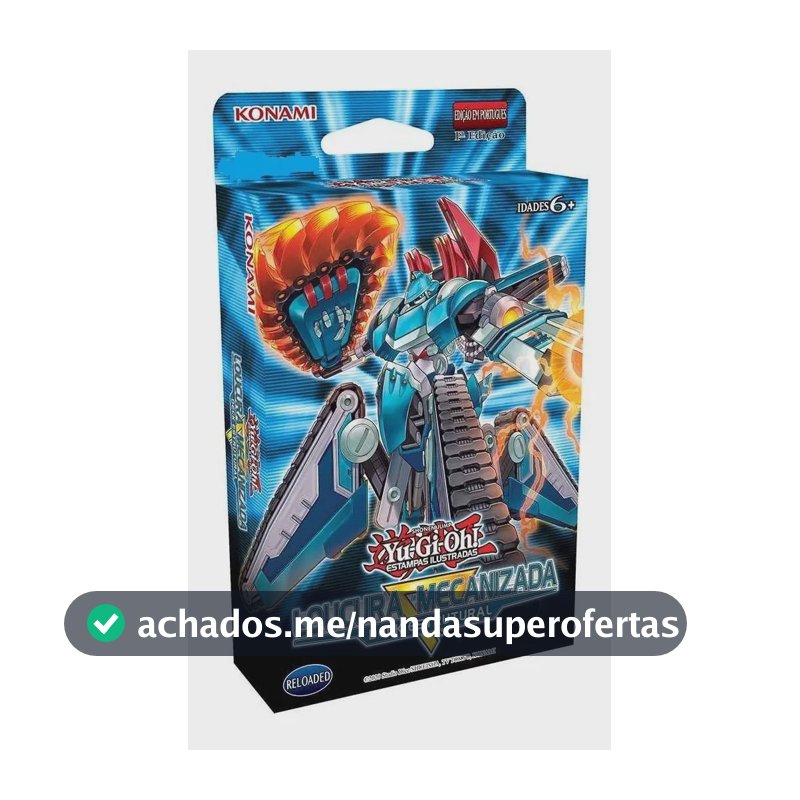 Deck Estrutural Yu-Gi-Oh! Loucura Mecanizada Konami 42 Cartas