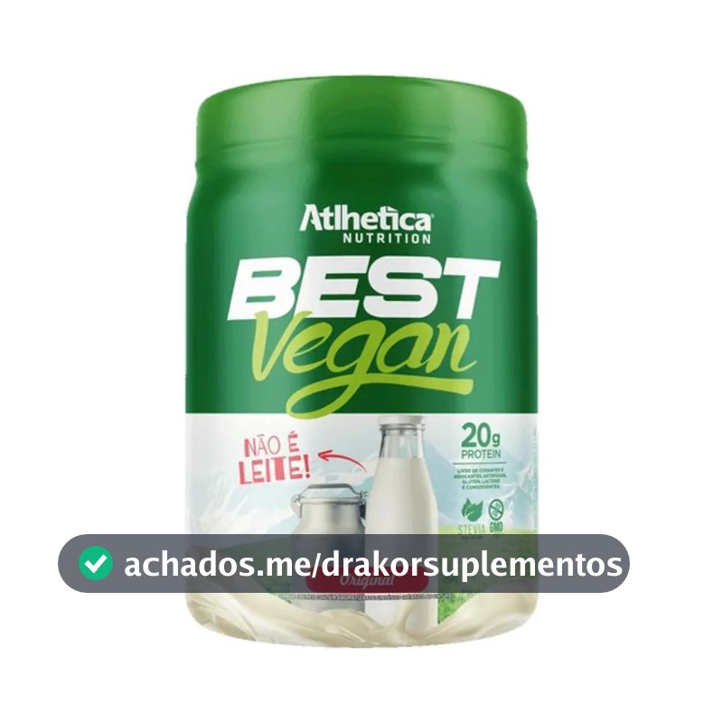 Whey Best Vegan 500g Proteína Vegana Atlhetica Nutrition