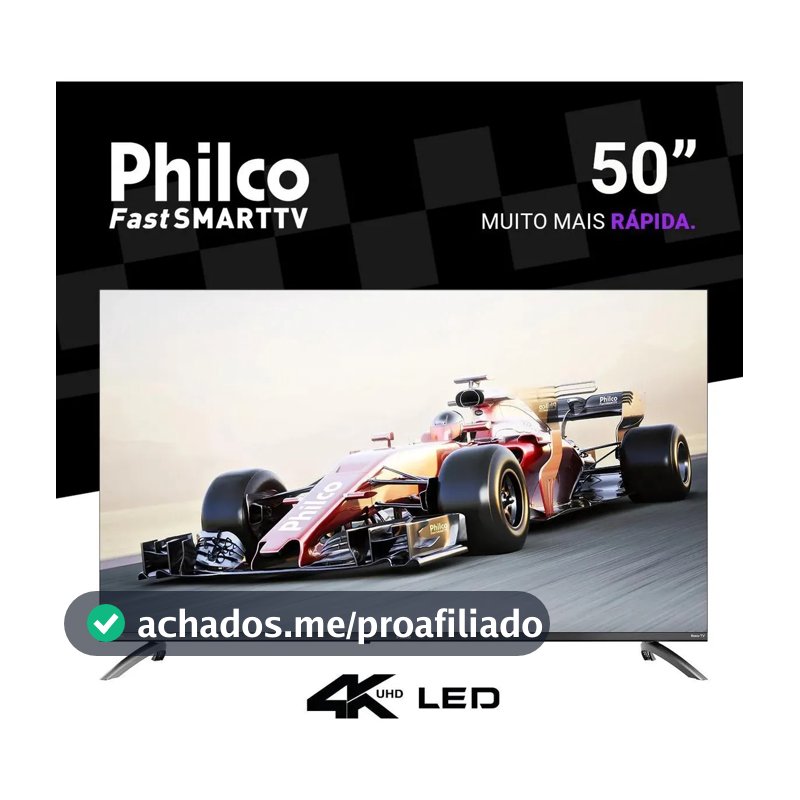 Smart Tv Philco 50 P50vik 4k Uhd Led Roku Dolby Audio Wi-fi Hdr10 110/220v