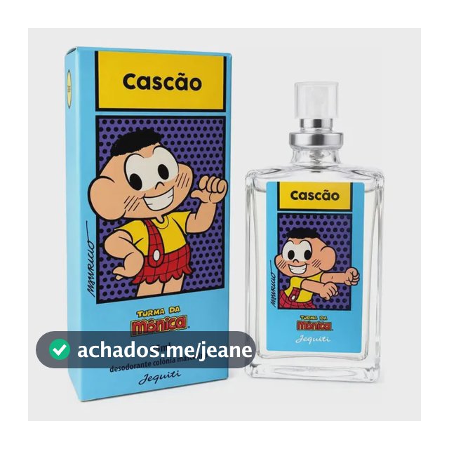 Perfume Cascão Deo Colônia Jequiti, 25 Ml Embalagem Vidro
