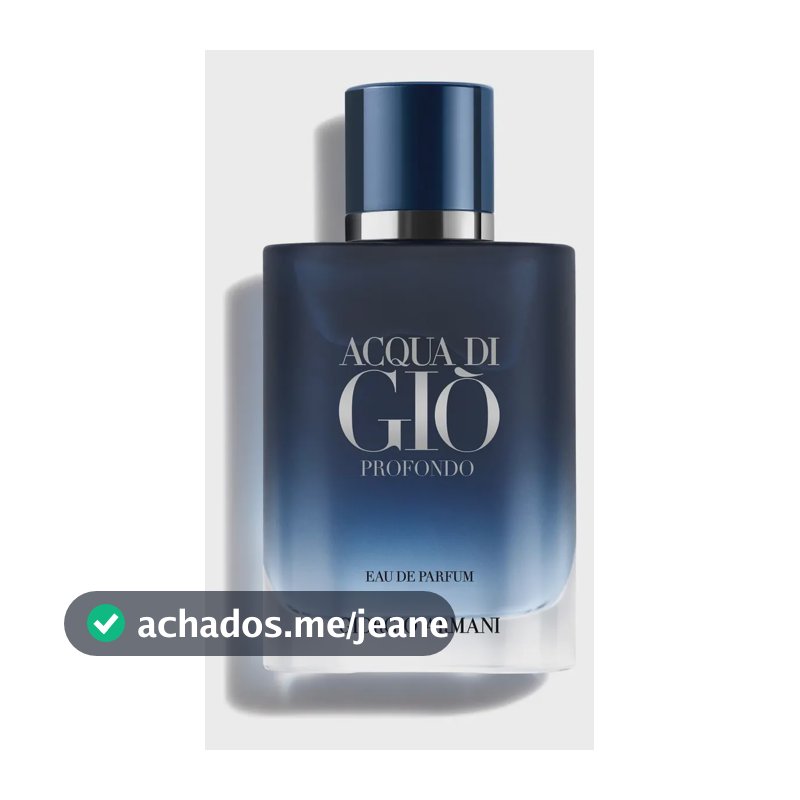 Armani Acqua Di Gi Profondo Eau De Parfum Masculino 100ml