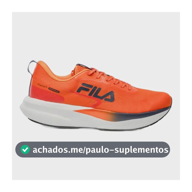 Tenis Fila Racer Fastpace Masculino - Corrida - Original+n.f
