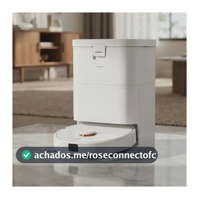 Aspirador Robô Xiaomi Robot Vacuum H50 com Mapeamento Inteligente e Wi-Fi
