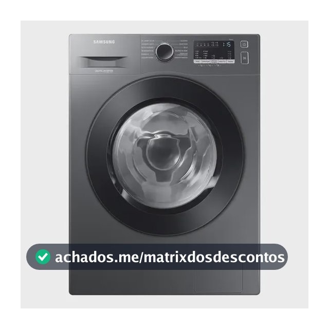 Lava E Seca Samsung Wd11m Com Digital Inverter Inox 11kg Cor Inox look