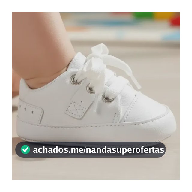 Sapatinho Tênis Bebê Mania Batizado Direto Da Fabrica 720-01