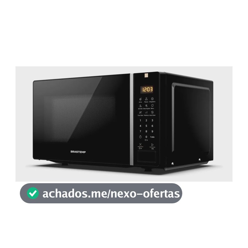 Micro-ondas Brastemp 23 Litros Multi Preparos - BMS23A
