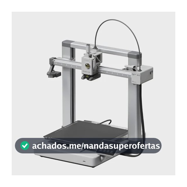 Impressora 3d Bambu Lab A1 Prateado