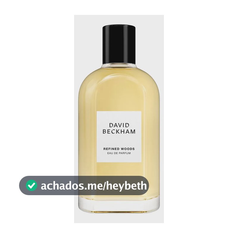 Perfume Masculino David Beckham Refined Woods Eau de Parfum 100ml Amadeirado