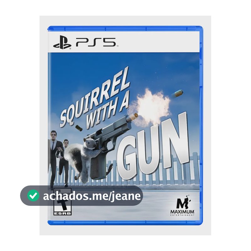 Jogo Squirrel With A Gun Ps5 Midia Fisica