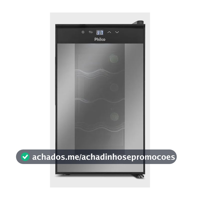Adega Pad8 Display Eletrônico 8 Garrafas Philco