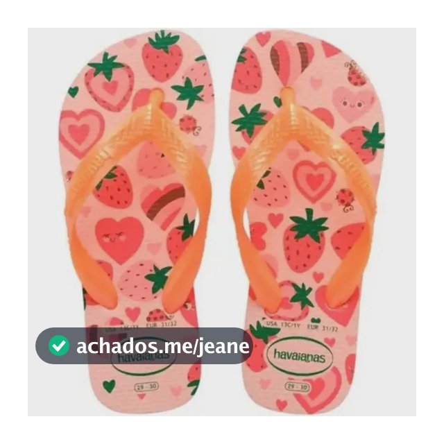 Chinelo Havaianas Infantil Kids Flores Menina Original