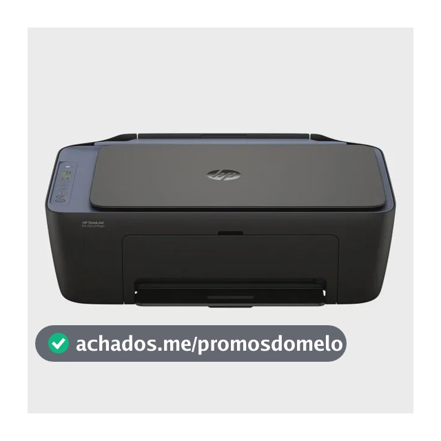 Impressora Multifuncional HP DeskJet Ink Advantage 2975 Colorida 1 USB 2.0 de alta velocidade Wi-Fi de banda dupla - 100 a 240 VCA - AJ4Y4A#AK4
