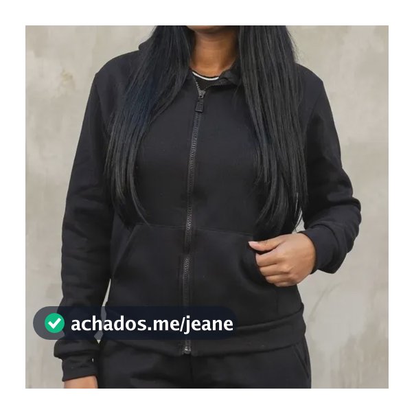 Conjunto Feminino Moletom Calça E Casaco Zíper Premium