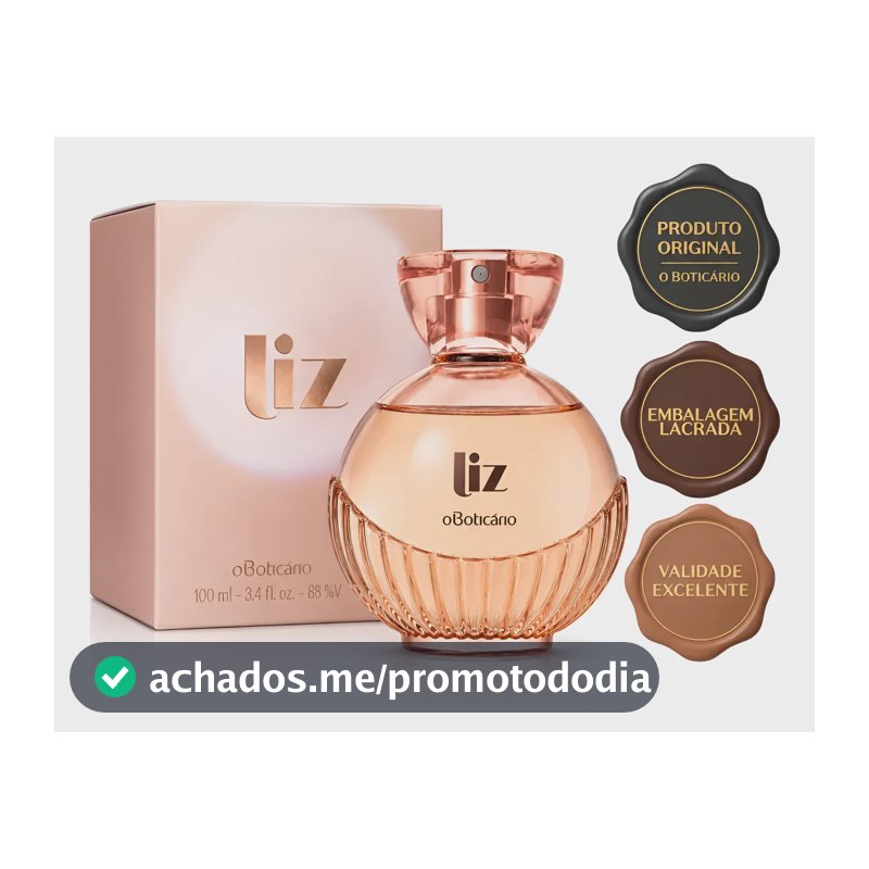 Colonia Liz Tradicional O Boticario Perfume