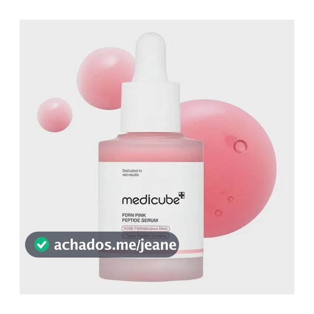 Sérum Facial Medicube PDRN Pink Peptide 30ml para Hidratação, Firmeza e Elasticidade