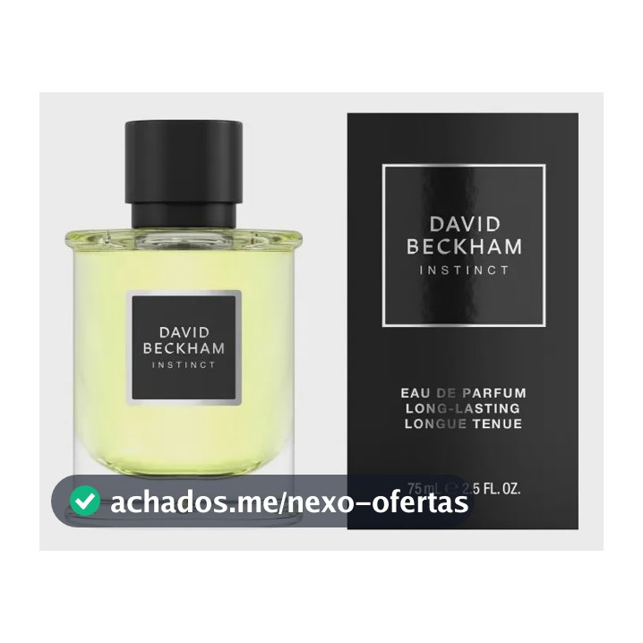 Perfume David Beckham Instinct Eau De Parfum Masculino 75ml