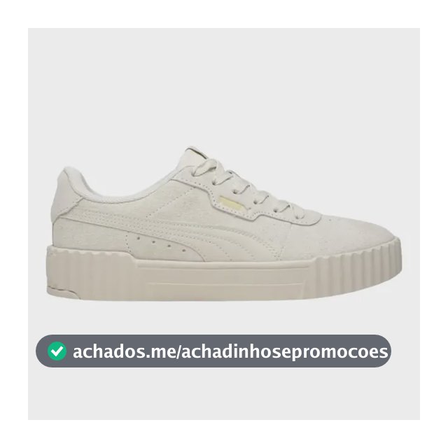 Tênis Feminino Puma Carina 3.0 Sd Bdp Original - Casual