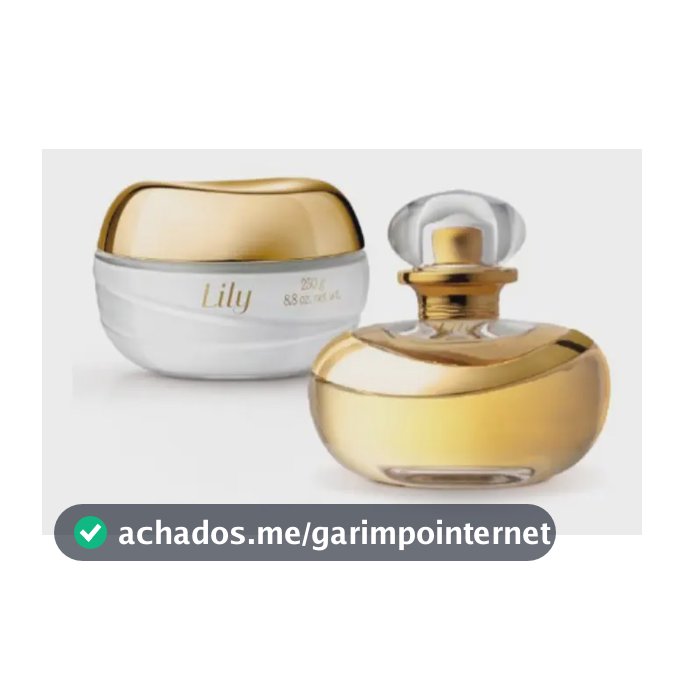 Lily Eau De Parfum + Creme Acetinado Corpo O Boticário 75ml