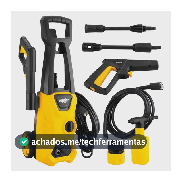 Lavadora De Alta Pressão Economica Potente 1400w Vonder