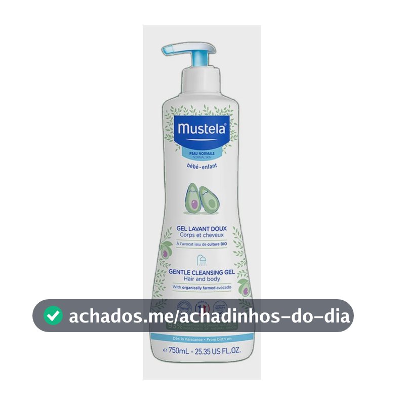 Mustela Suave - Gel De Banho 750ml Única