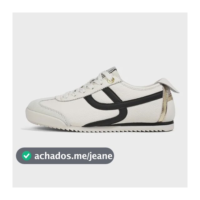 Lucky Step Tênis Feminino Retro Fashion Sola Fina Casual Lev