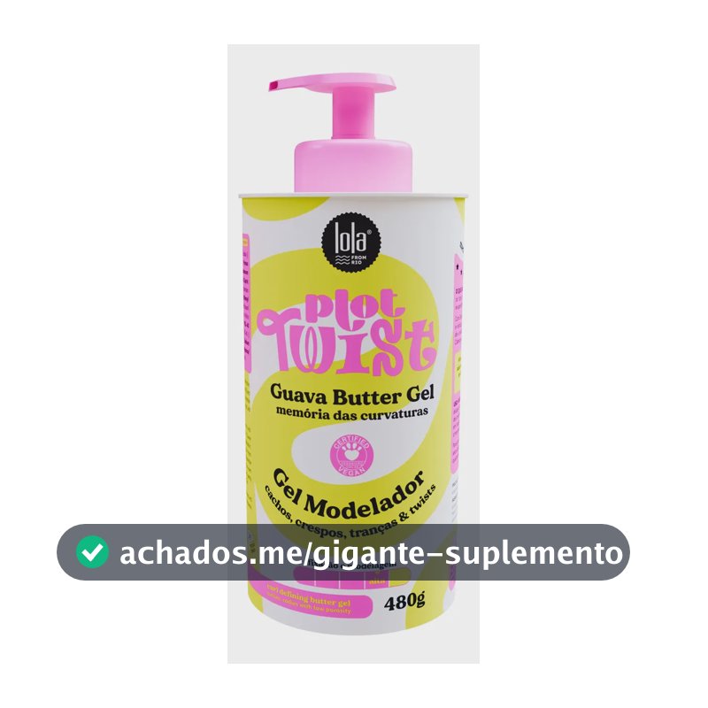 Plot Twist Guava Butter Gel Modelador 480g - Lola from Rio
