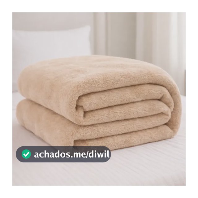 Coberta Manta Soft Casal Microfibra Anti-alérgica Dupla Face