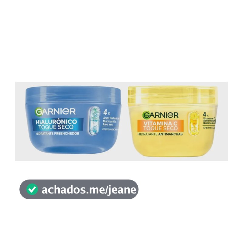 Hidratante Facial Garnier Skin Hialurônico + Antimanchas Todo Tipo De Pele Dia/noite