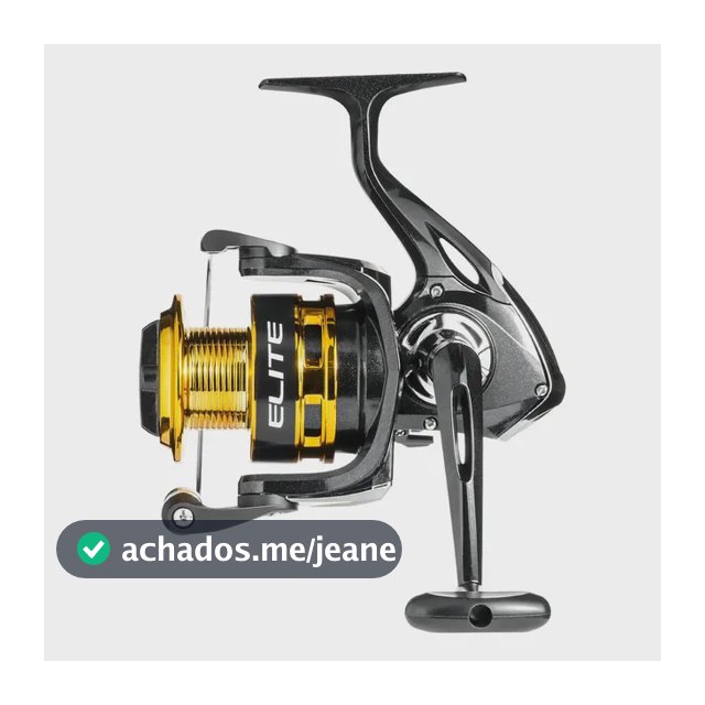 Molinete Marine Sports Elite 8000 Dourado 8kg Arrasto 230m 0.55mm