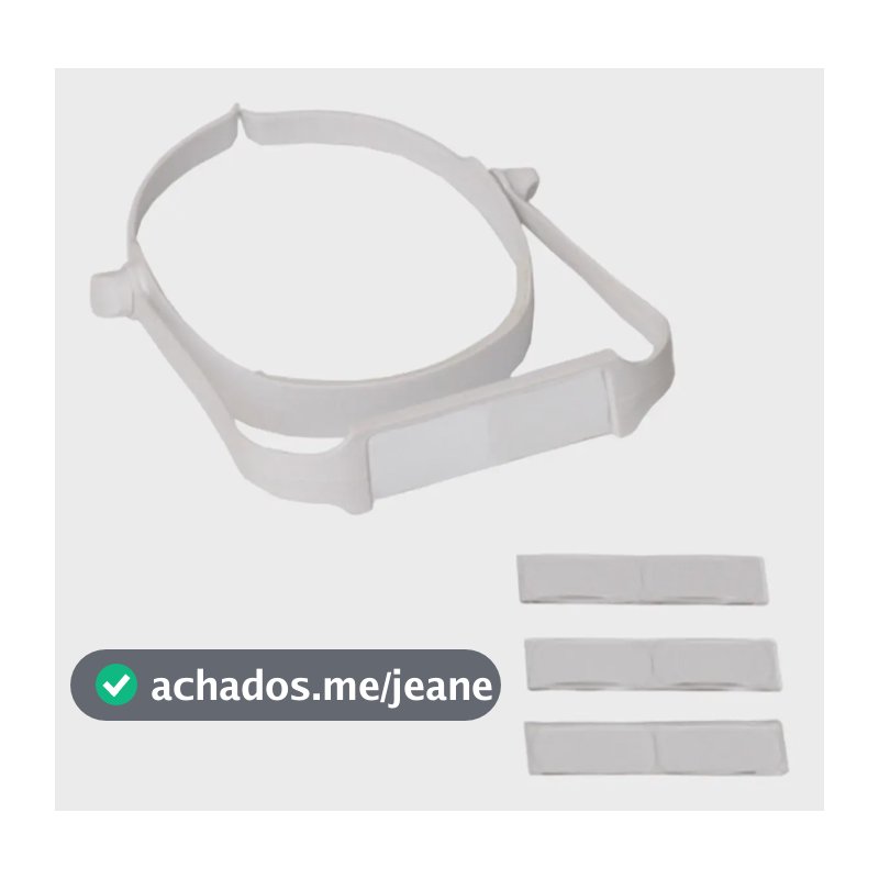 Lupa De Cabeça Branca C/ 4 Lentes Removíveis Para Ampliação