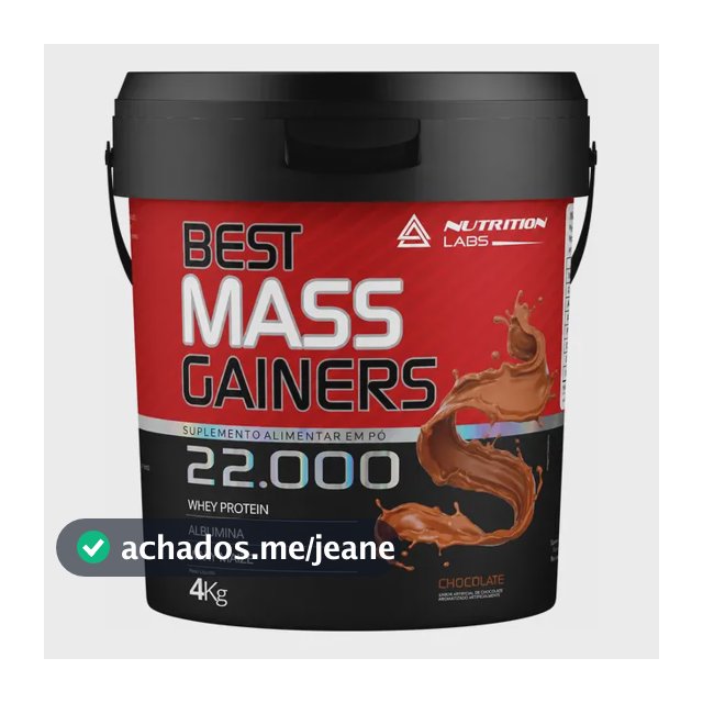 Best Mass Gainers Hipercalórico 4kg Nutrition Labs