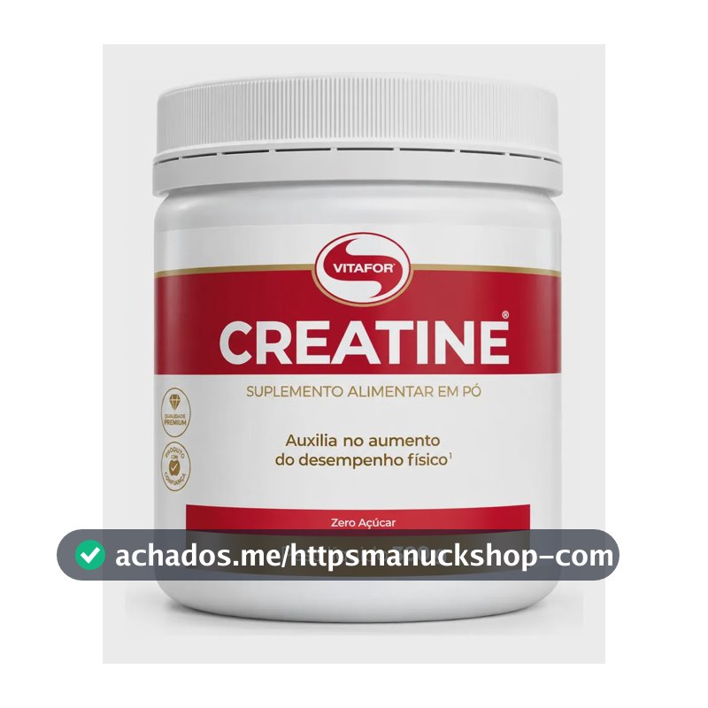 Creatina Vitafor em Pó 300g sem Sabor