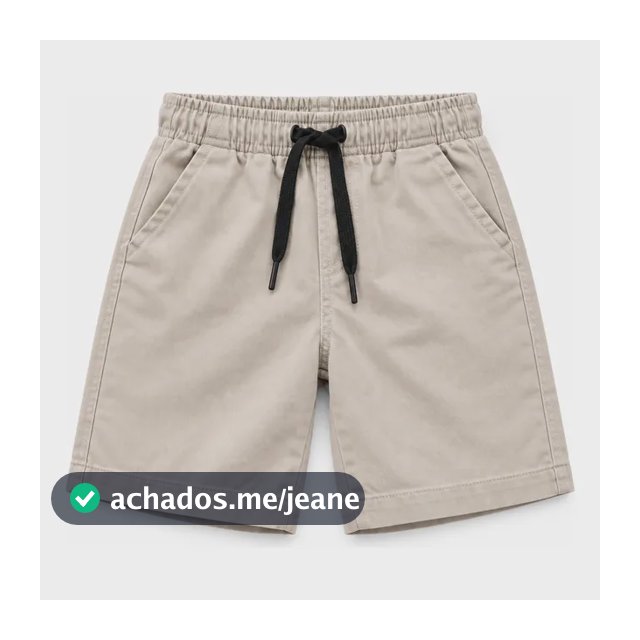 Bermuda Sarja Alfaiataria Menino Juvenil Estilo Verão