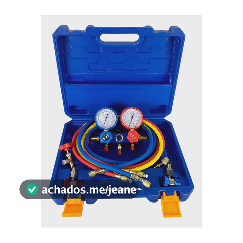 Manifold Analógico Hiatsu Para Fluido R32 R410 R134 R404